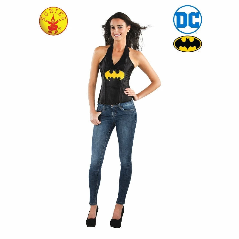 Rubie's Deerfield Batgirl Leather-Look Corset-Adult 3 Rubie's Deerfield Batgirl Leather-Look Corset-Adult