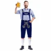 Interalia Group Bavarian Beer Man Costume - Blue