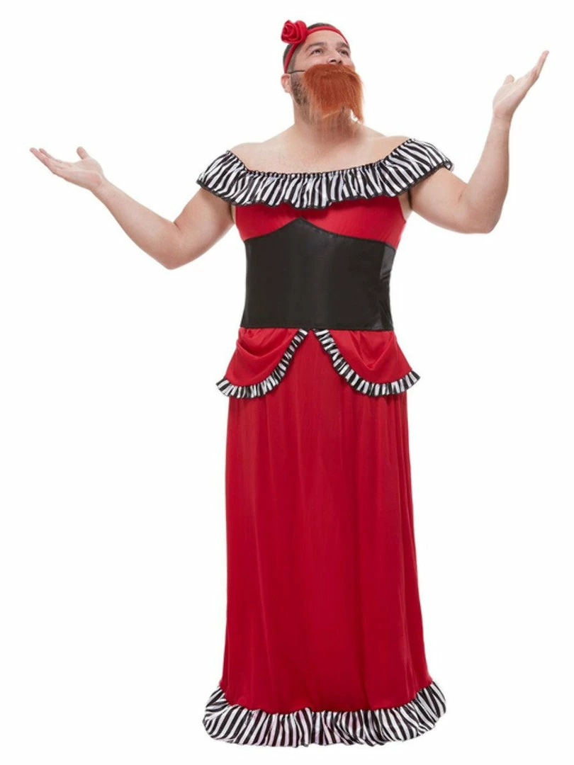 Smiffys Mensc Bearded Lady Costume 4 Smiffys Mensc Bearded Lady Costume
