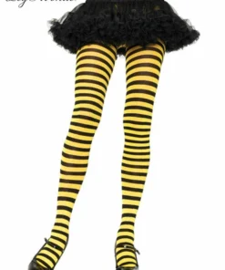 Tomfoolery Striped Tights - Asst Colors - Leg Avenue Accessoriesc