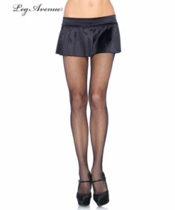 Tomfoolery Accessoriesc Black Nylon Fishnet Tights - Leg Avenue