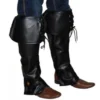 Swedia's Pirate Boot Covers - Black