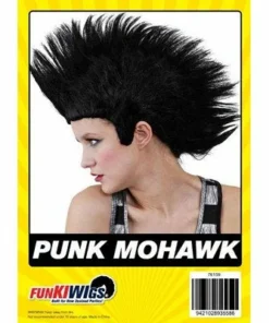 Allen Trading Black Punk Mohawk