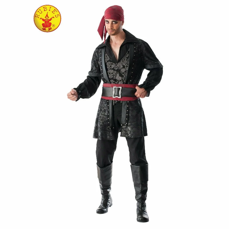 Rubie's Deerfield Mensc Black Beard Deluxe Pirate Costume - Adult 3 Rubie's Deerfield Mensc Black Beard Deluxe Pirate Costume - Adult