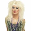Smiffys Blonde 80's Trademark Crimp Wig 1980's