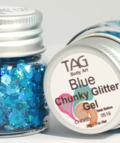Makeup Tag Chunky Glitter Gel - Assorted Colours