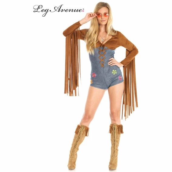 Tomfoolery Ladiesc Boho Babe 1960s Ladies-Leg Avenue 3 Tomfoolery Ladiesc Boho Babe 1960s Ladies-Leg Avenue