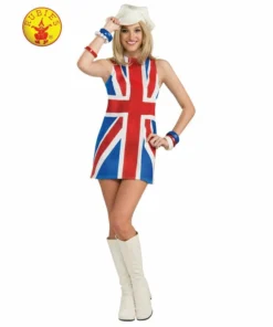 Rubie's Deerfield Ladiesc British Invasion Costume - Adult