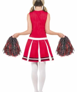 Smiffys Cheerleader Costume Ladiesc