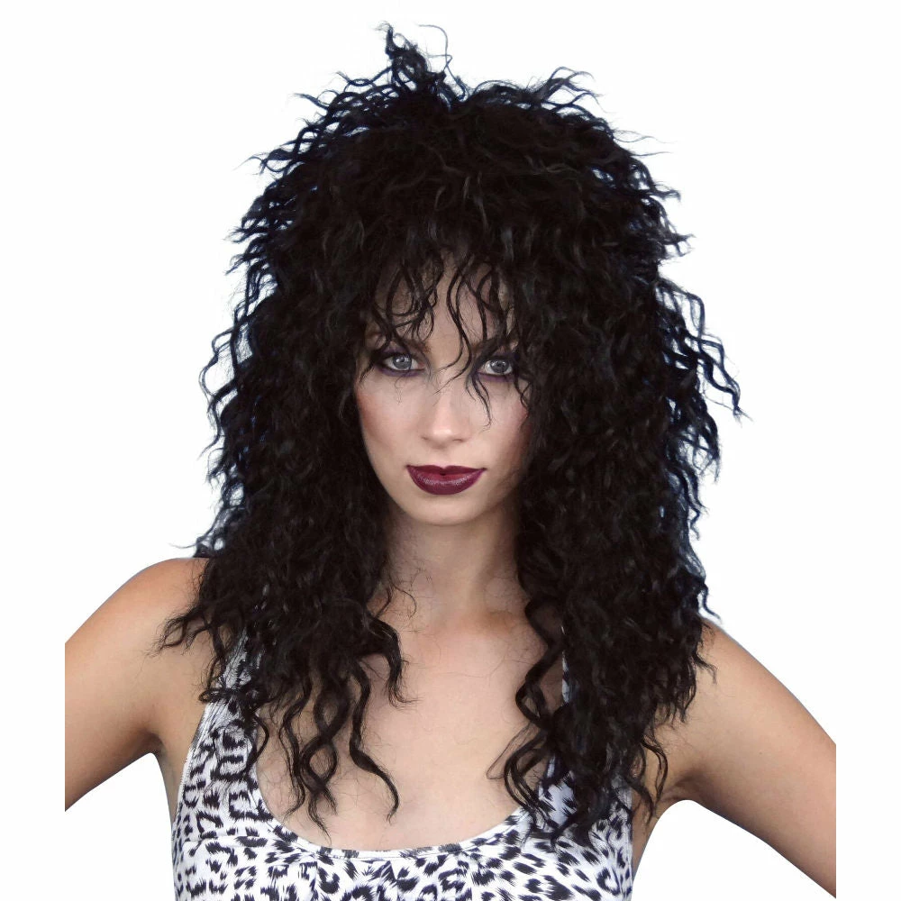 Carnival Products Wig-80s Cher 1980's 3 Carnival Products Wig-80s Cher 1980's