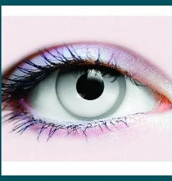 Tomfoolery Accessoriesc Primal Contact Lenses - Zombie I - White
