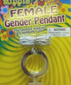 Tomfoolery Female Gender Pendant