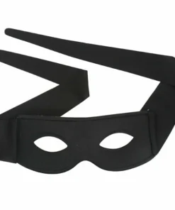 Tomfoolery ZORRO With Ties Small Black Eye Mask Accessoriesc