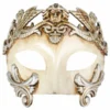 Tomfoolery Antonio Platinum And Ivory Face Mask