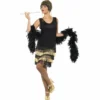 Smiffys 1920s Fringed Flapper Costume Ladiesc