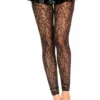 Brave N Krazy 1980's Seamless Lace Leggings