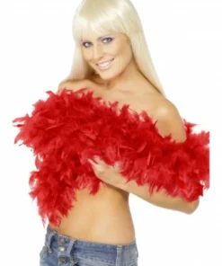 Smiffys 1920's Red Deluxe Feather Boa
