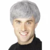 Smiffys Men's Short Grey Corporate Wig Accessoriesc