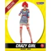 Allen Trading Crazy Girl Halloween Costume TV, Movies & Celebrities