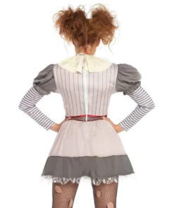 Tomfoolery Circus & Clowns Creepy Clown Costume By Leg Avenue