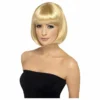 Smiffys Dark Blonde Short Bob Partyrama Wig