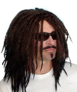 Carnival Products Dark Brown Rasta Wig
