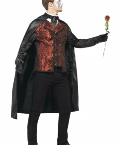 Smiffys Dark Opera Masquerade Costume