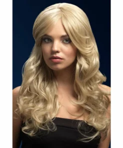 Smiffys Dark Blonde Fever Wig-Nicole Wigsc