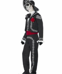 Smiffys Around The World Day Of The Dead Senor Bones Costume