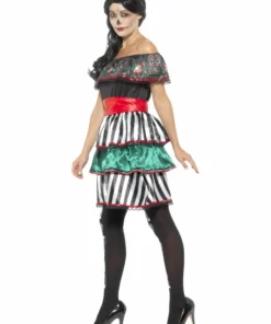 Smiffys Day Of The Dead Senorita Doll Ladiesc