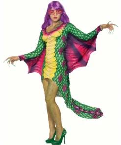 Forum Novelties Dazzling Dragon Costume-Ladies Book Week