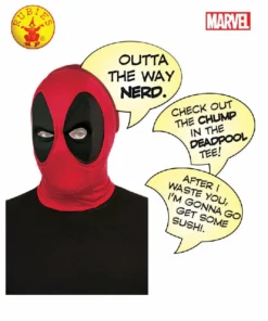 Rubie's Deerfield Deadpool Deluxe Mask With Speech Bubble Superheroes & Villains