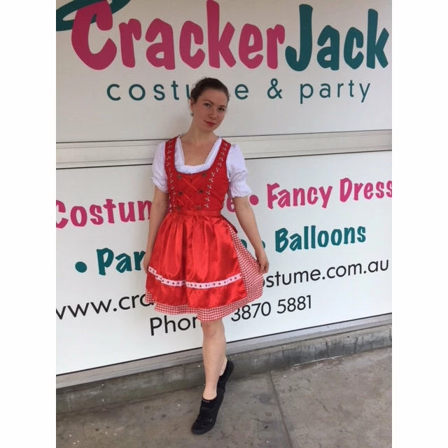 Tiger Leather Deluxe Dirndl - Helga 3 Tiger Leather Deluxe Dirndl - Helga