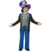 Smiffys Deluxe Fairy Tale Hatter Boys Costume