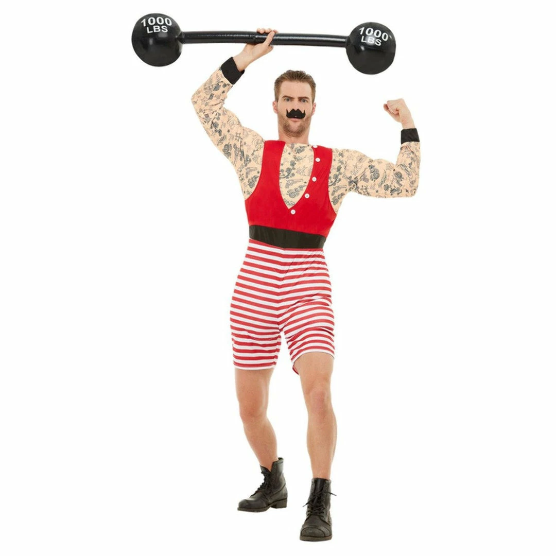 Smiffys Circus & Clowns Deluxe Strongman Costume 3 Smiffys Circus & Clowns Deluxe Strongman Costume