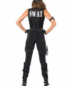 Tomfoolery Ladiesc Deluxe SWAT Commander Ladies Costume - Leg Avenue