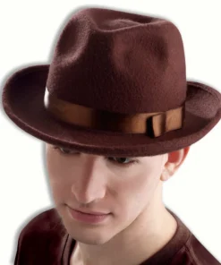 Forum Novelties Deluxe Brown Fedora Hats & Headwear