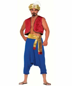 Forum Novelties Desert Prince White Bollywood Pants Mensc
