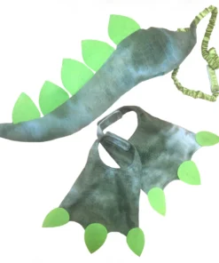 Swedia's Dinosaur Feet And Tail Set-Green