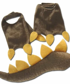 Swedia's Dinosaur Feet And Tail Set-Brown Animals