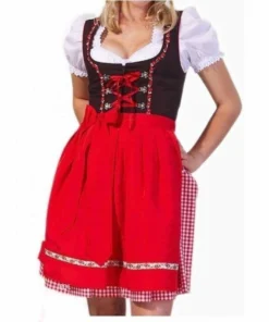Tiger Leather Deluxe Dirndl - Sofia Ladiesc