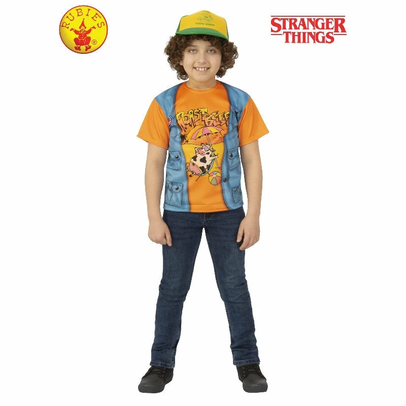 Rubie's Deerfield Dustin Stranger Things Roast Beef T-Shirt-Child 3 Rubie's Deerfield Dustin Stranger Things Roast Beef T-Shirt-Child