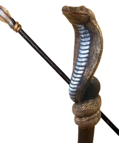 Swedia's Egyptian Gold Cobra Staff Accessoriesc