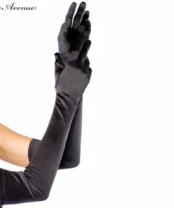Tomfoolery Gloves Extra Long Satin Leg Avenue - Asst Colors