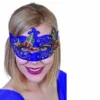 Tomfoolery Violet Rose Eye Mask Masks