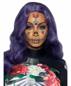 Tomfoolery Day Of The Dead Skeleton Face Jewels