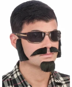 Forum Novelties Facial Hair Disguise Kit-Brown