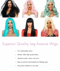 Tomfoolery 1970's Farrah Brown Feathered Wig