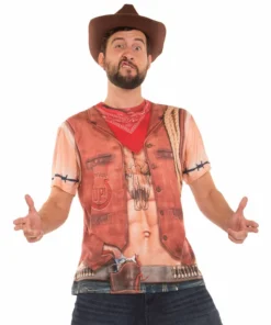 Tomfoolery Mensc Faux Real Mens Cowboy Shirt