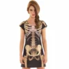 Tomfoolery Faux Real Skeleton Dress